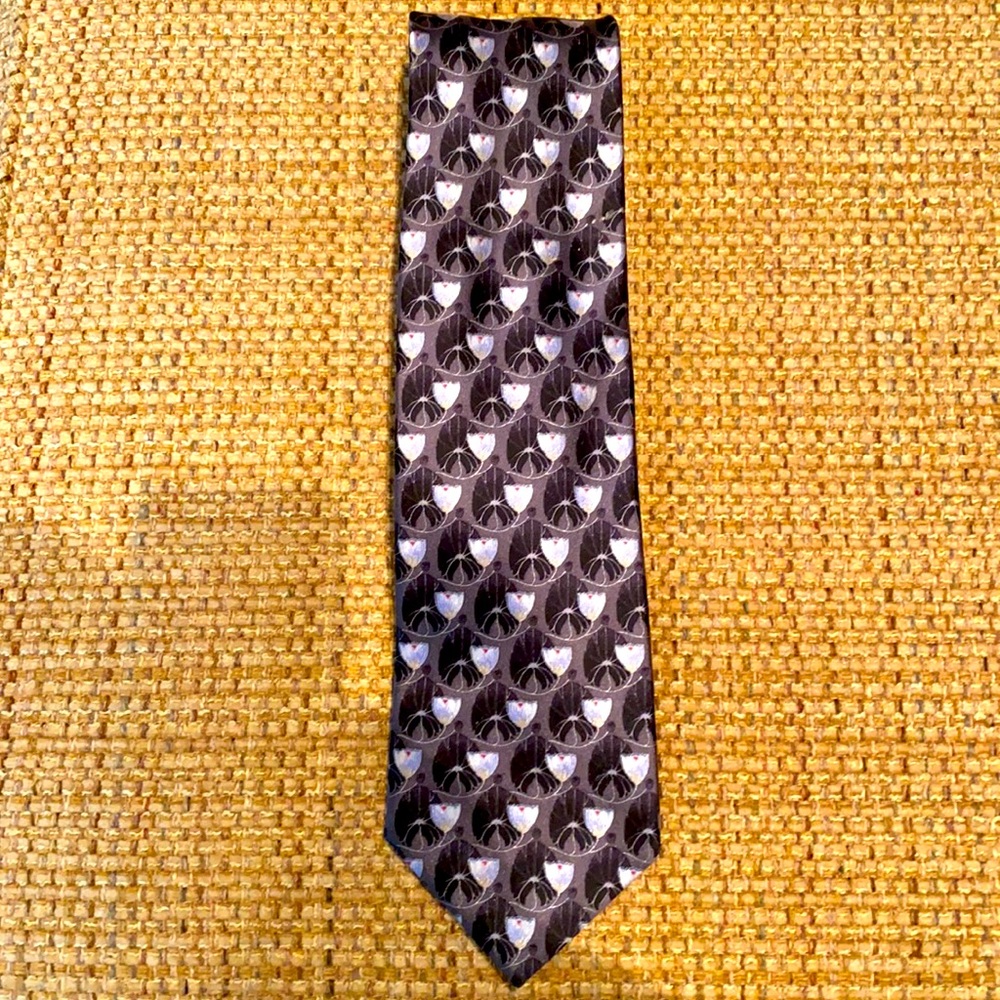 Ermenegildo Zegna 100% Silk Tie